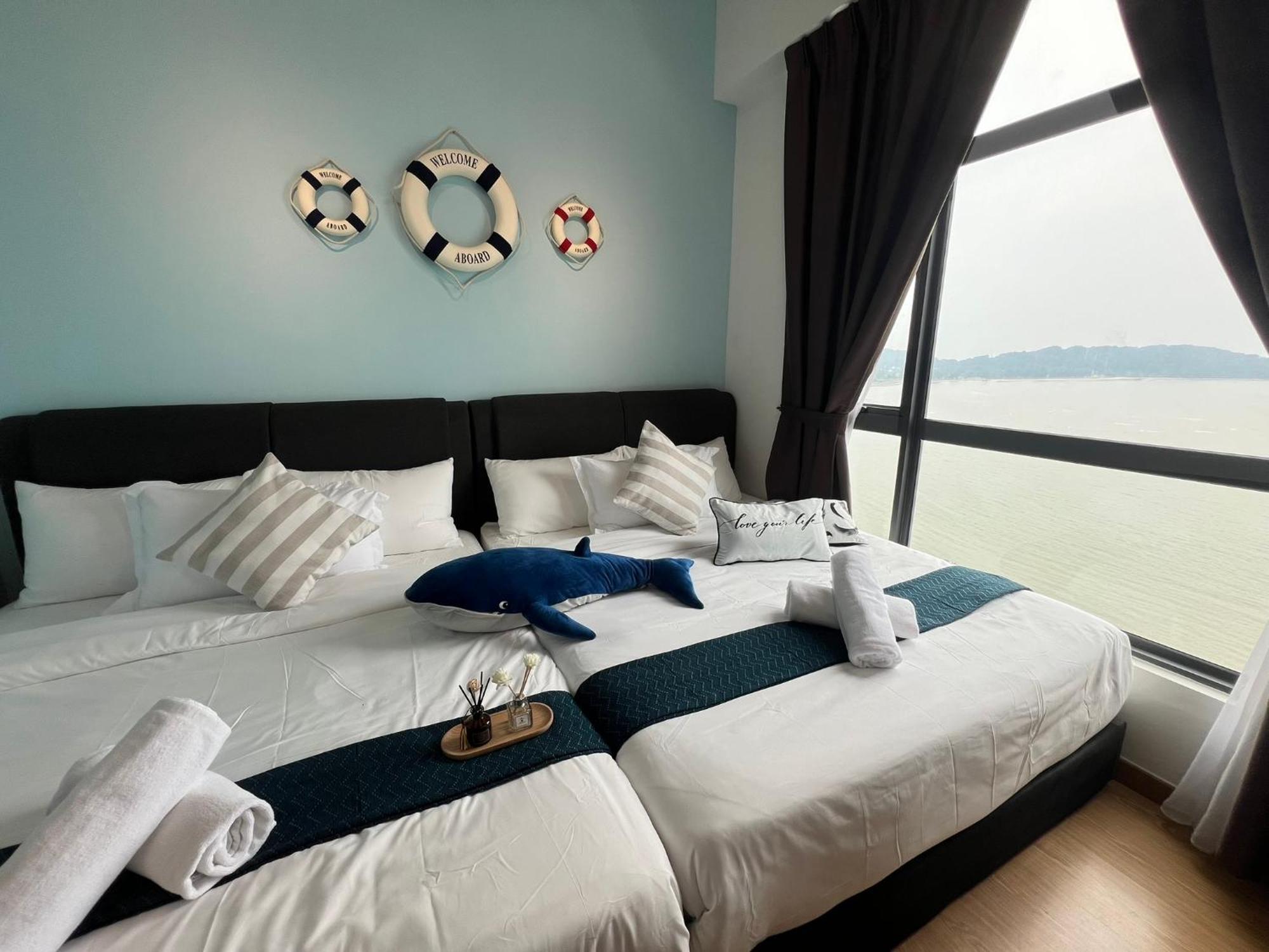 Oceanbay2 Seaview 6Pax Studio Netflix A-18-12 Kuantan Buitenkant foto