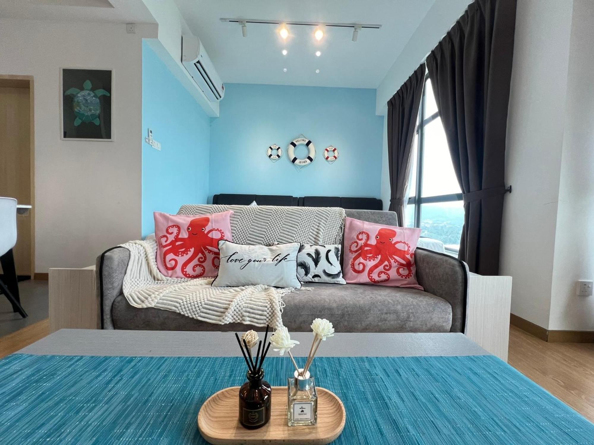 Oceanbay2 Seaview 6Pax Studio Netflix A-18-12 Kuantan Buitenkant foto