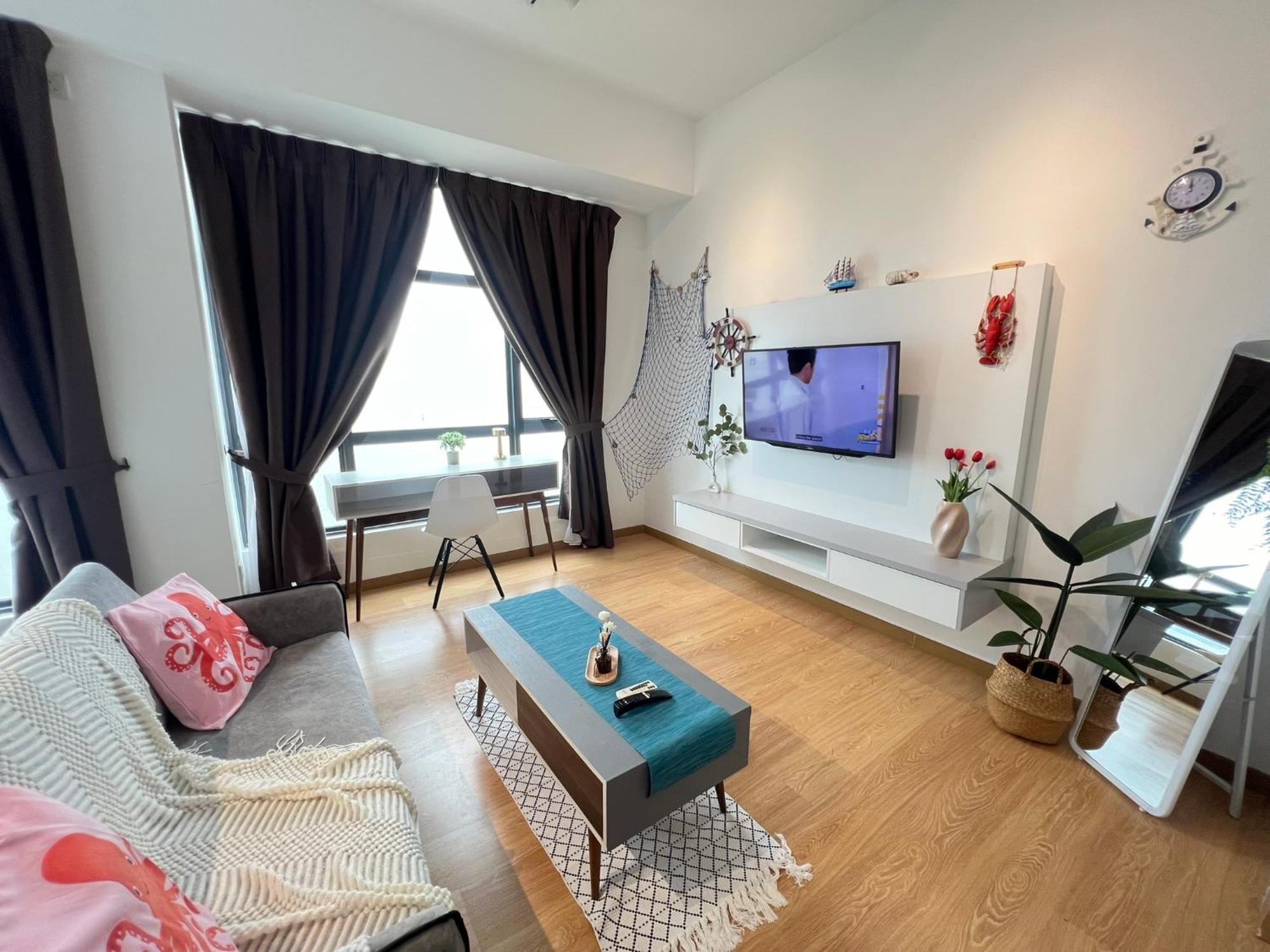Oceanbay2 Seaview 6Pax Studio Netflix A-18-12 Kuantan Buitenkant foto
